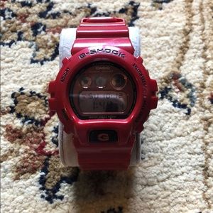 G Shock Red Watch